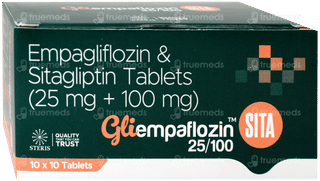 Gliempaflozin Sita 25/100 Tablet 10